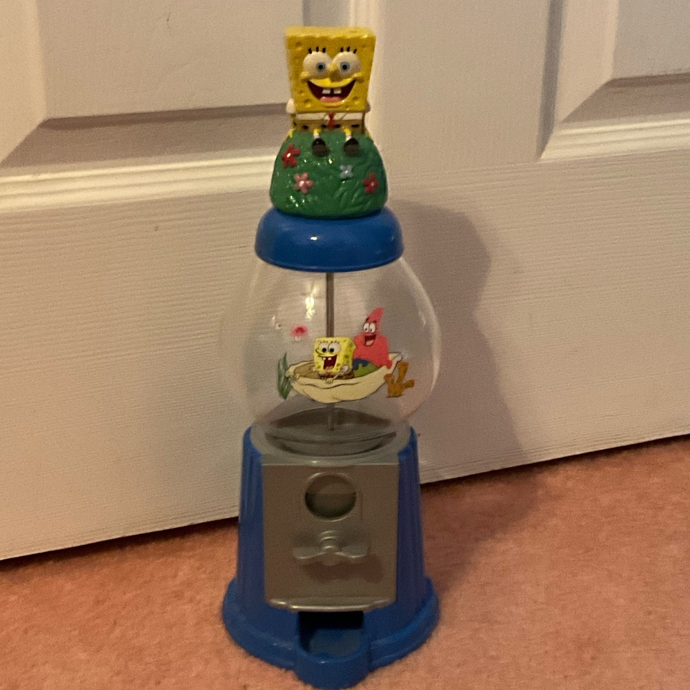 SpongeBob SquarePants Blue Gumball Dispenser